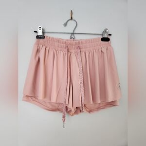 Women's Blush Pink Athletic Shorts - Size M/L - Nevet Worn